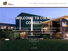 Tablet Screenshot of csengconsult.com